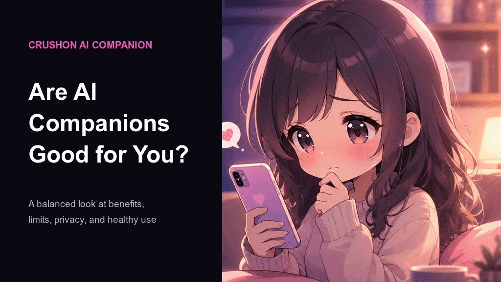 Are AI Companions Good for You? A Balanced Look at Benefits and Limits